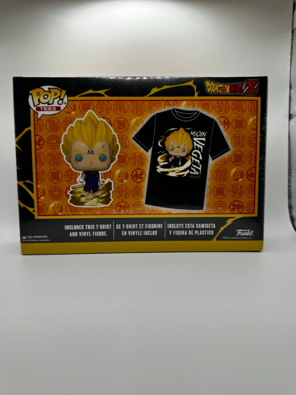 POP! Tees—Dragonball Z—Majin Vegeta—(GITD)