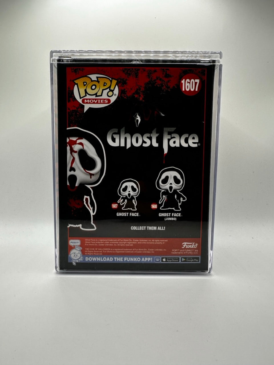 POP! Movies—Ghost Face—Ghost Face #1607—(Hot Topic 2024 Scare Fair)