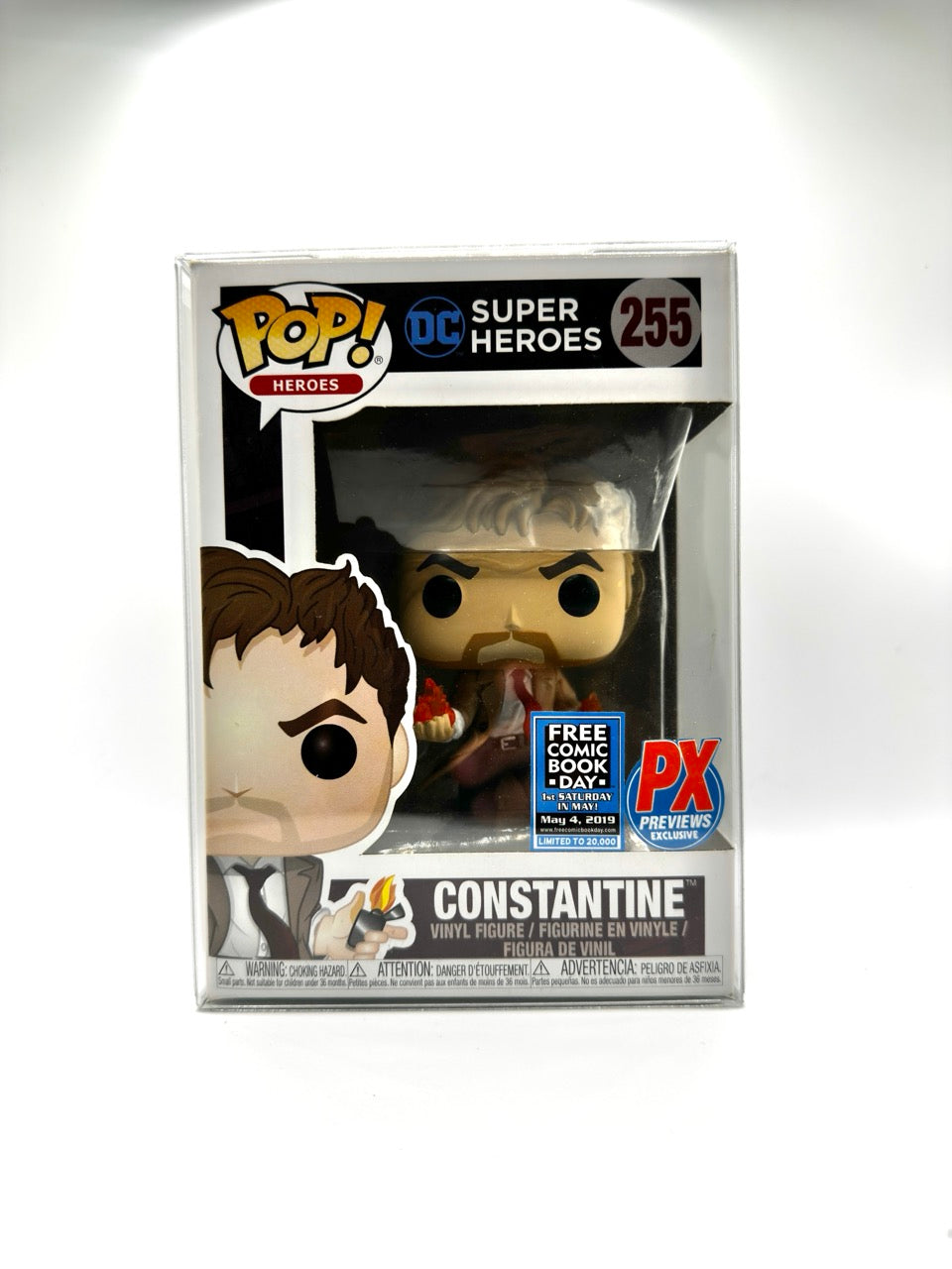 POP! Heroes—DC Super Heroes—Constantine #255—(PX Exclusive)(Comic Book Limited)