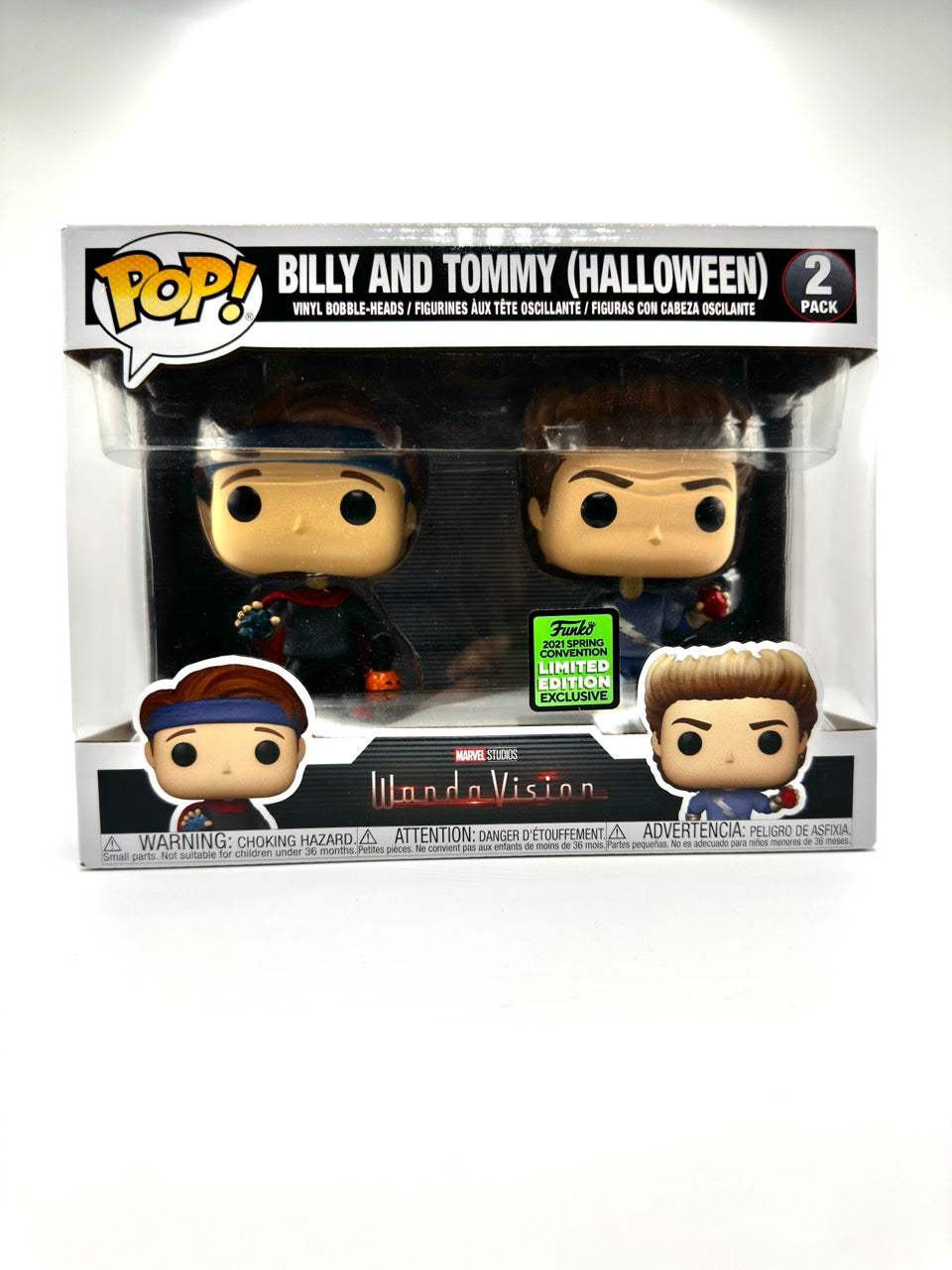 POP! Marvel—Wanda Vision—Billy and Tommy (Halloween)—(2021 Spring Convention Edition)