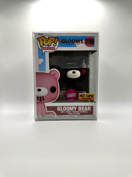 POP! Animation—Gloomy The Naughty Grizzly—Gloomy Bear #1190—(Flocked Chase)(Hot Topic Exclusive)