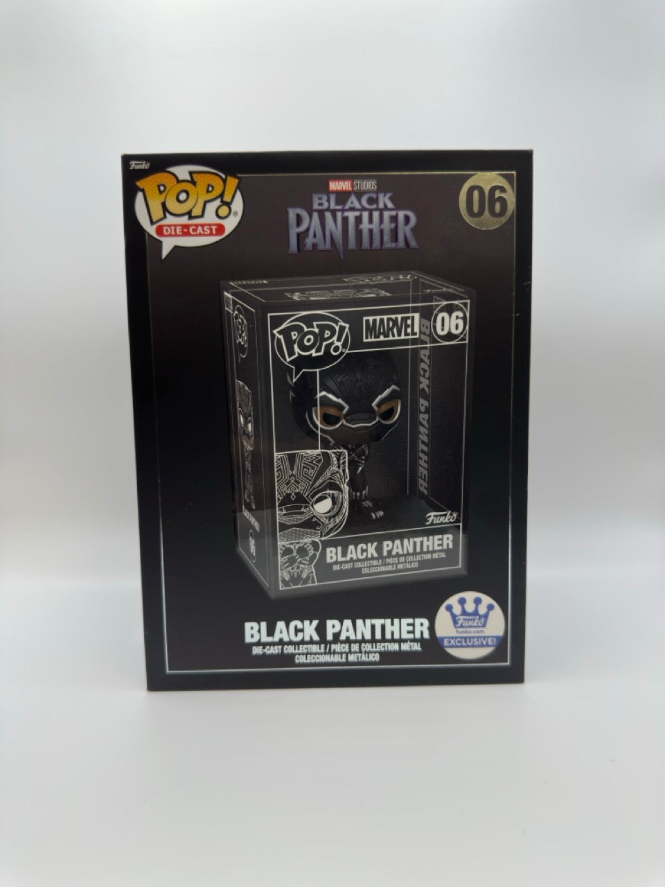 POP! Die-Cast—Marvel—Black Panther #06—(Funko Exclusive)