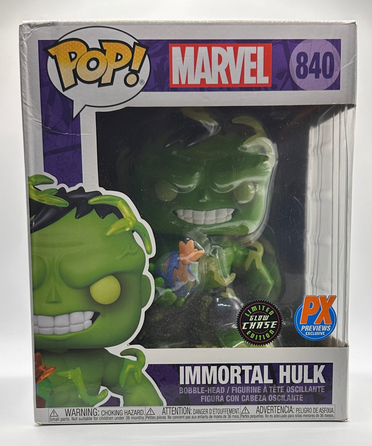 POP! —Marvel—Immortal Hulk—(Limited Edition Glow Chase)(PX Preview Exclusive)