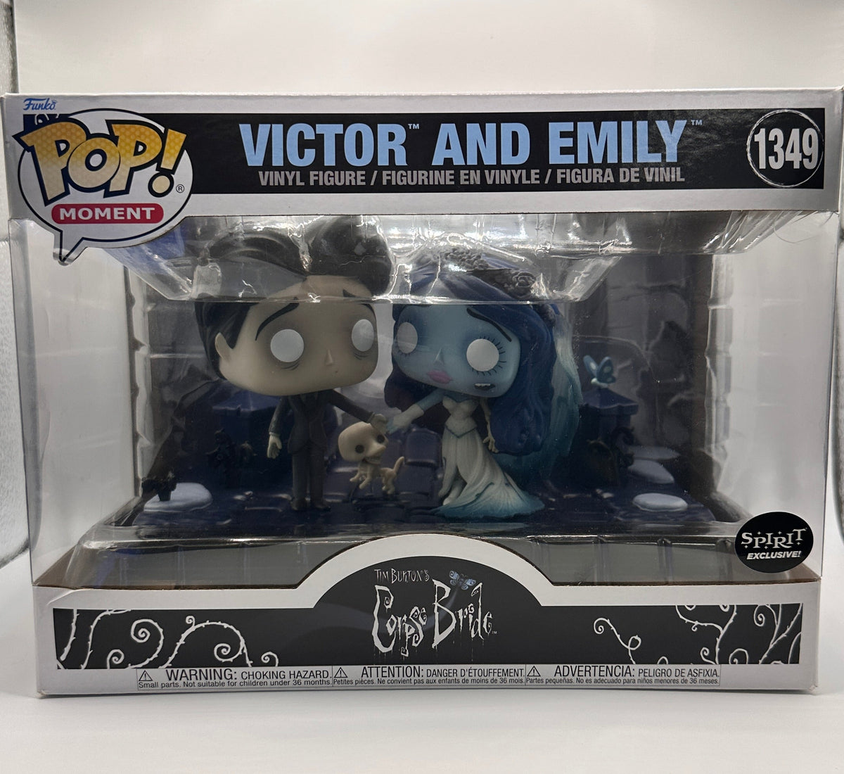 POP! Moment—Tim Burton's Corpse Bride—Victor & Emily #1349—(Spirit Exclusive)