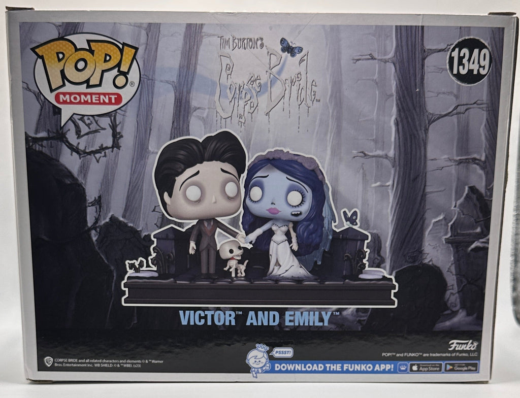 POP! Moment—Tim Burton's Corpse Bride—Victor & Emily #1349—(Spirit Exclusive)