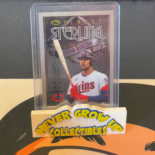 2023 Topps Finest Flashbacks Byron Buxton Sterling Silver