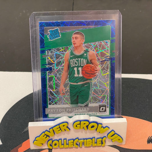 2020-21 Donruss Optic Payton Pritchard Blue Velocity RC