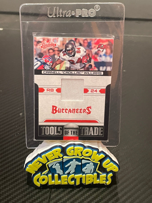 2011 Absolute Football Carnell Cadillac Williams Patch /250