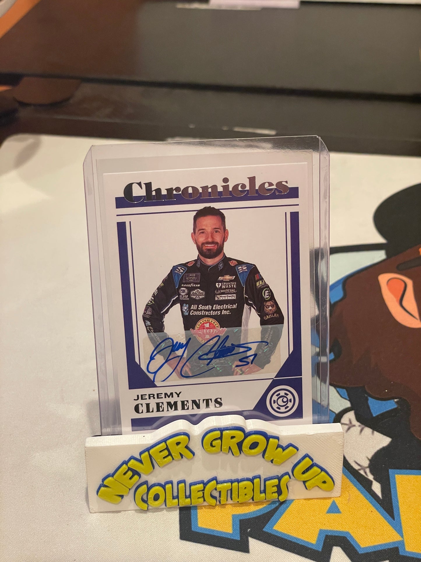 2023 Chronicles Racing Jeremy Clements Luminance Autograph