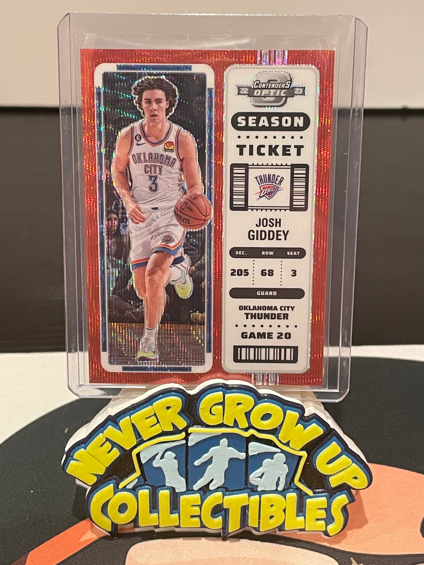 2022-23 Contenders Optic Basketball Josh Giddey Red Wave Asia