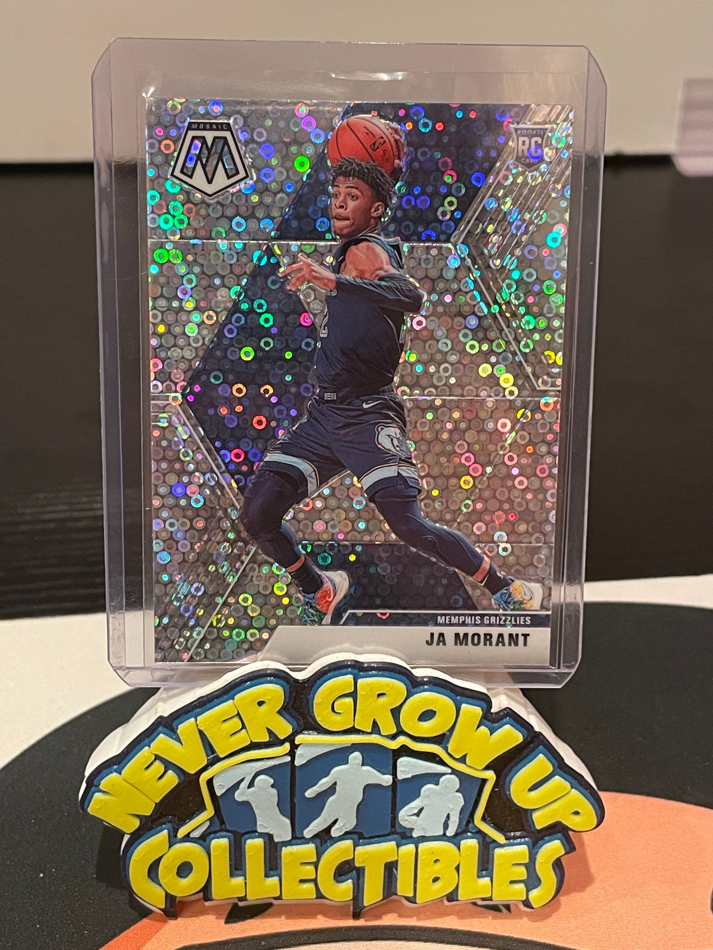 2019-20 Mosaic Fast Break Basketball Jr Morant Variation RC