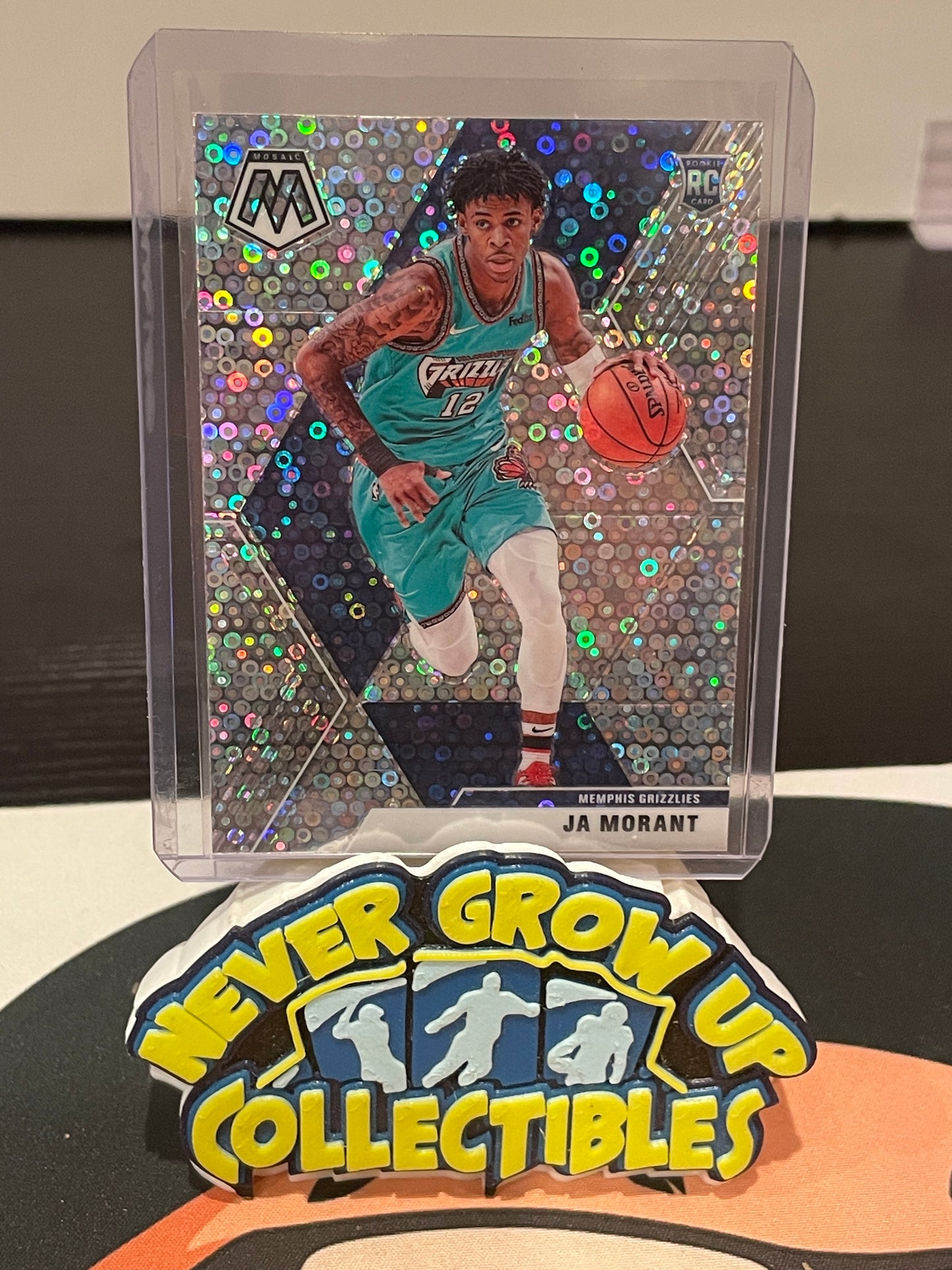 2019-20 Mosaic Fast Break Basketball Ja Morant RC