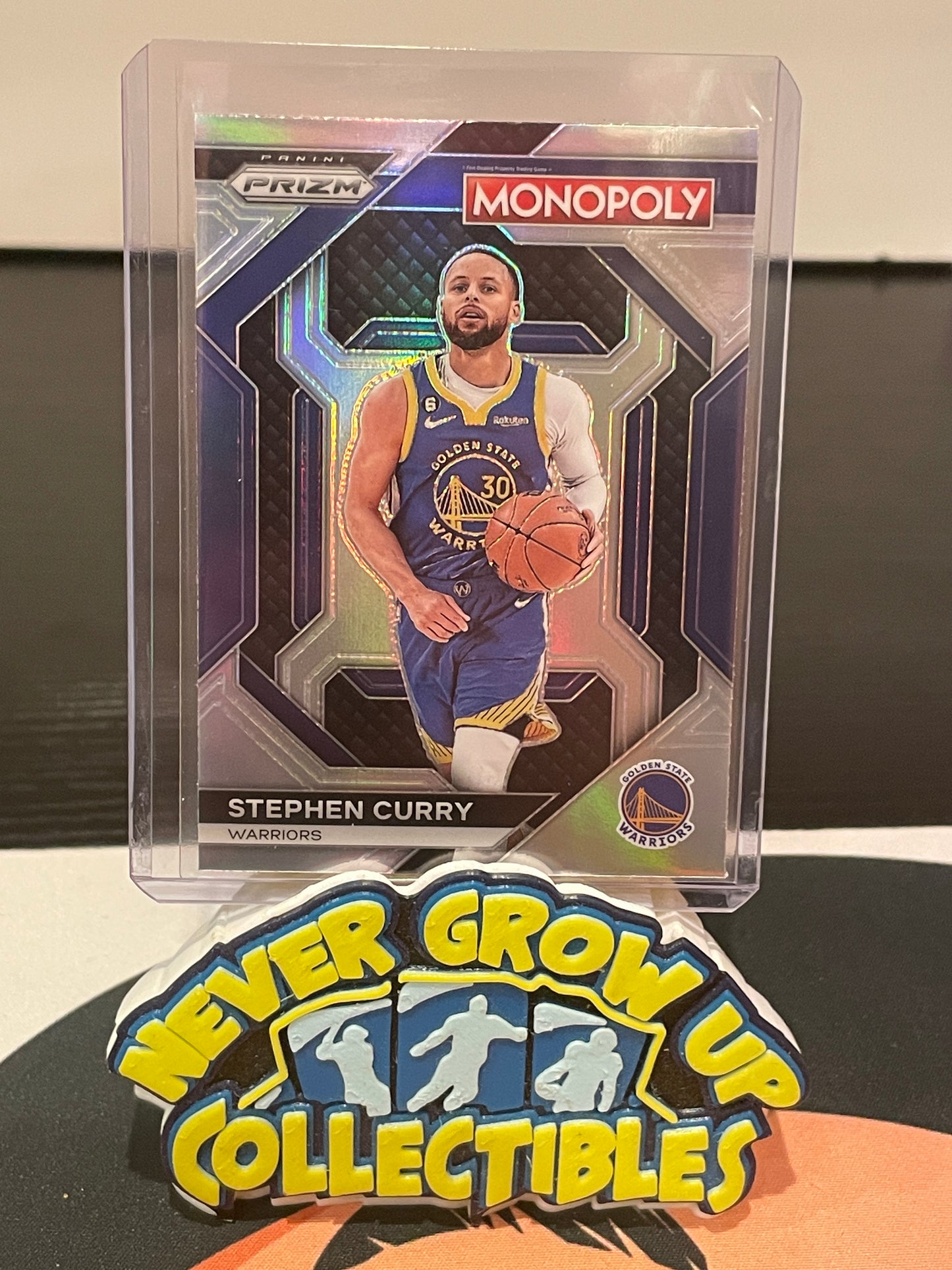 2023-24 Prizm Monopoly Stephen Curry Silver