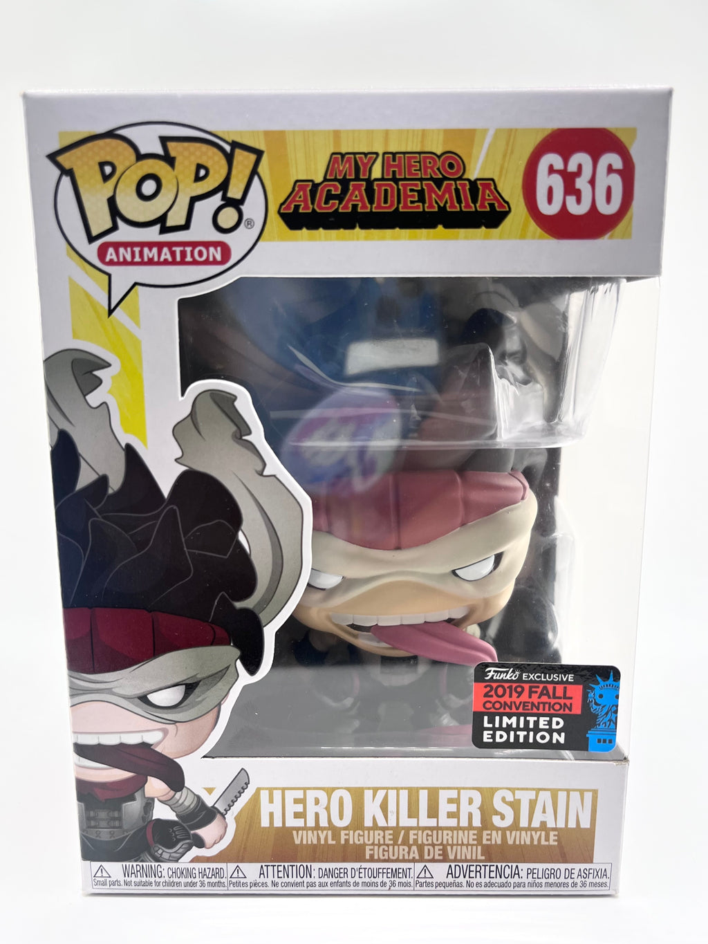 POP!Animation—My Hero Academia—Hero Killer Stain #636 (2019 Fall Convention)