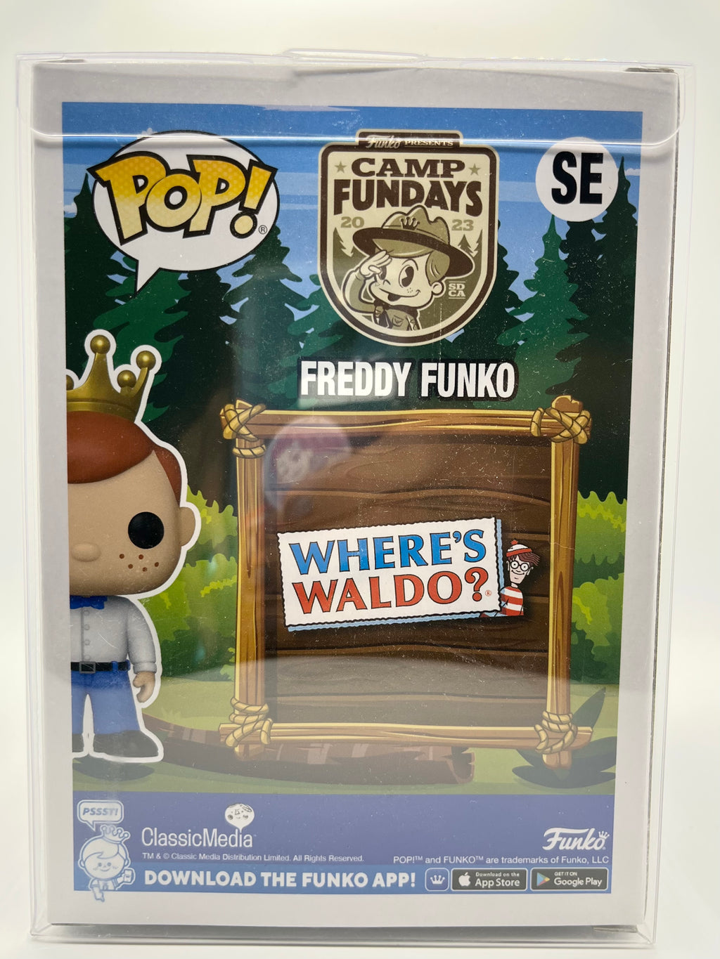 POP!—Camp Fundays—Freddy Funko as Waldo #SE