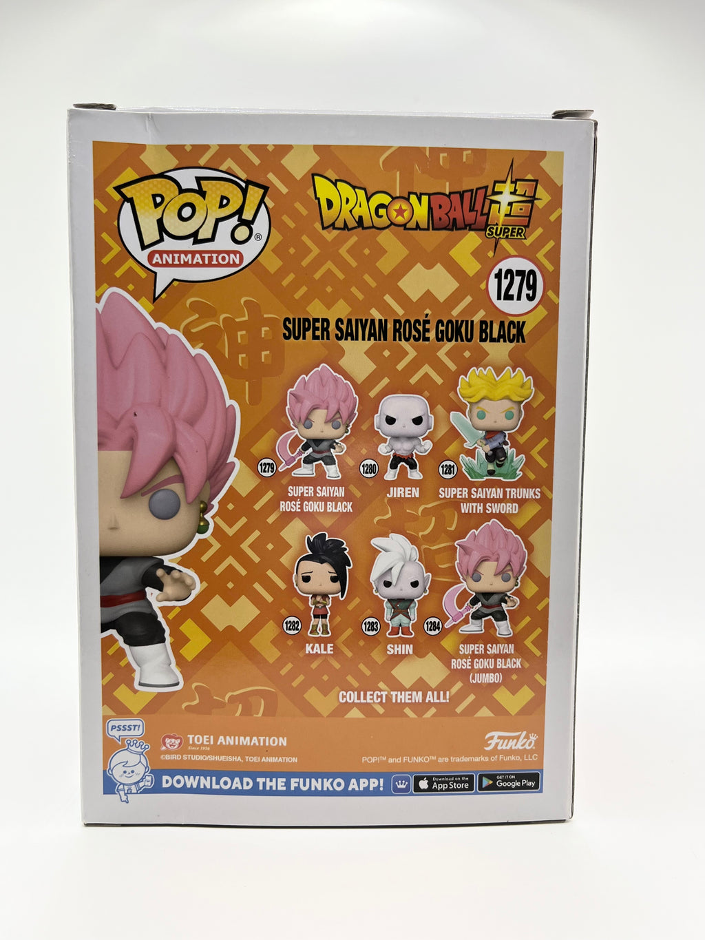 POP!Animation—DragonBall Super—Super Saiyan Rose Goku Black #1279 (Glows in the Dark) (Entertainment Earth exclusive)