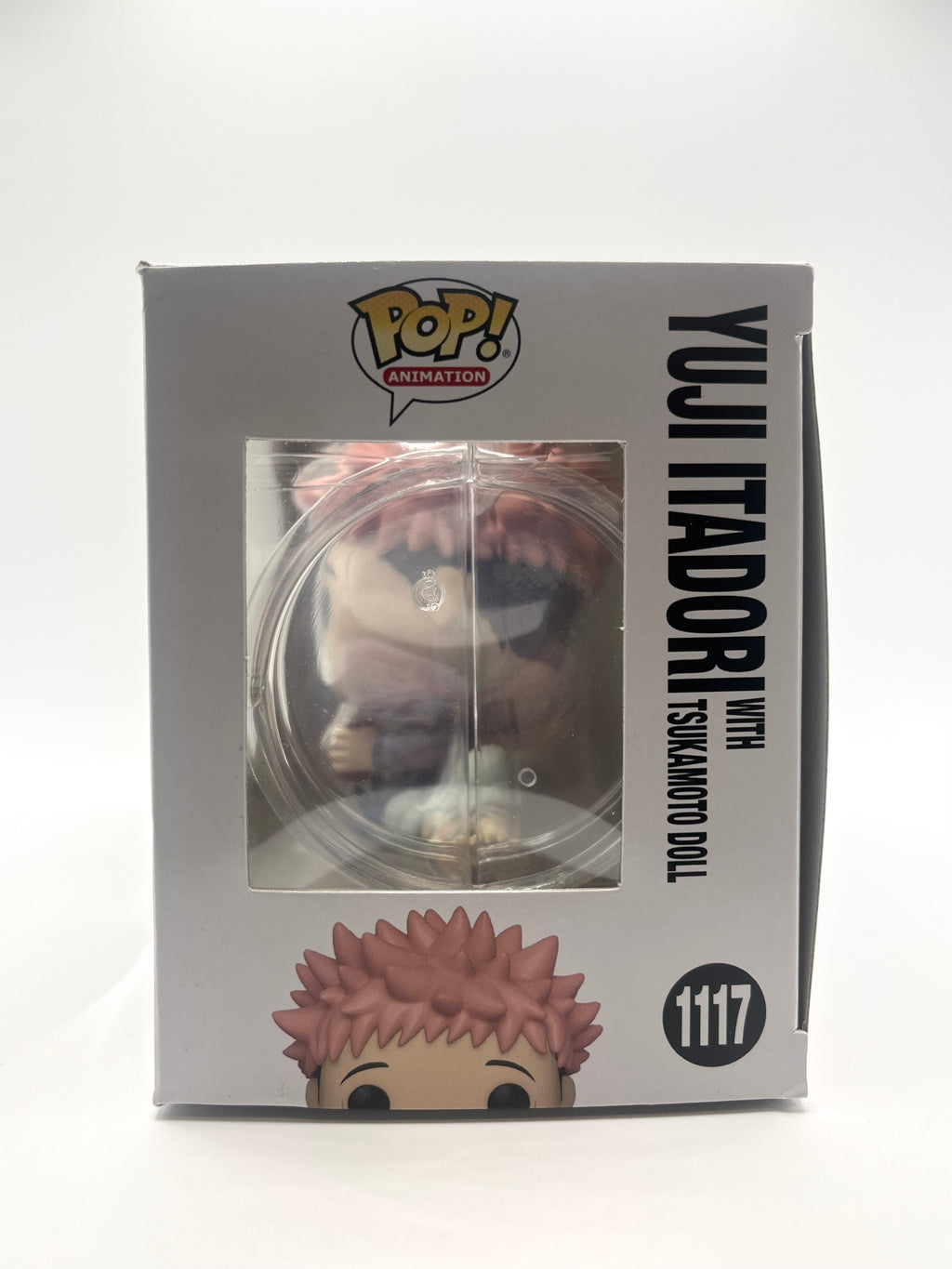 POP!Animation—Jujutsu Kaisen—Yuji Itadori with Tsukamoto Doll #1117 (FYE exclusive)