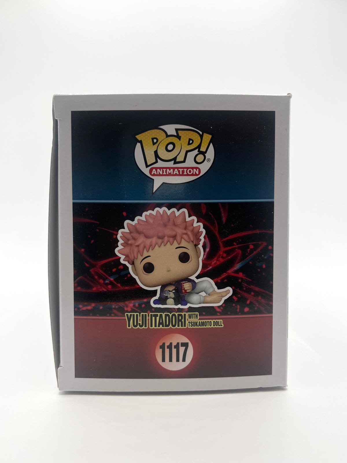 POP!Animation—Jujutsu Kaisen—Yuji Itadori with Tsukamoto Doll #1117 (FYE exclusive)
