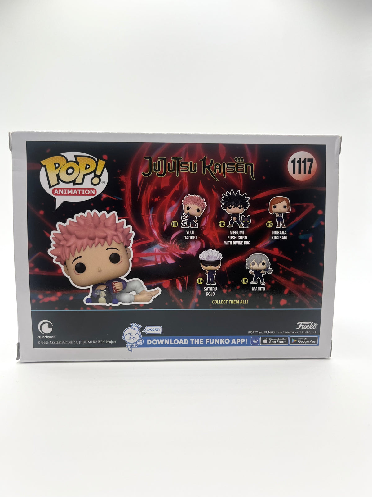 POP!Animation—Jujutsu Kaisen—Yuji Itadori with Tsukamoto Doll #1117 (FYE exclusive)