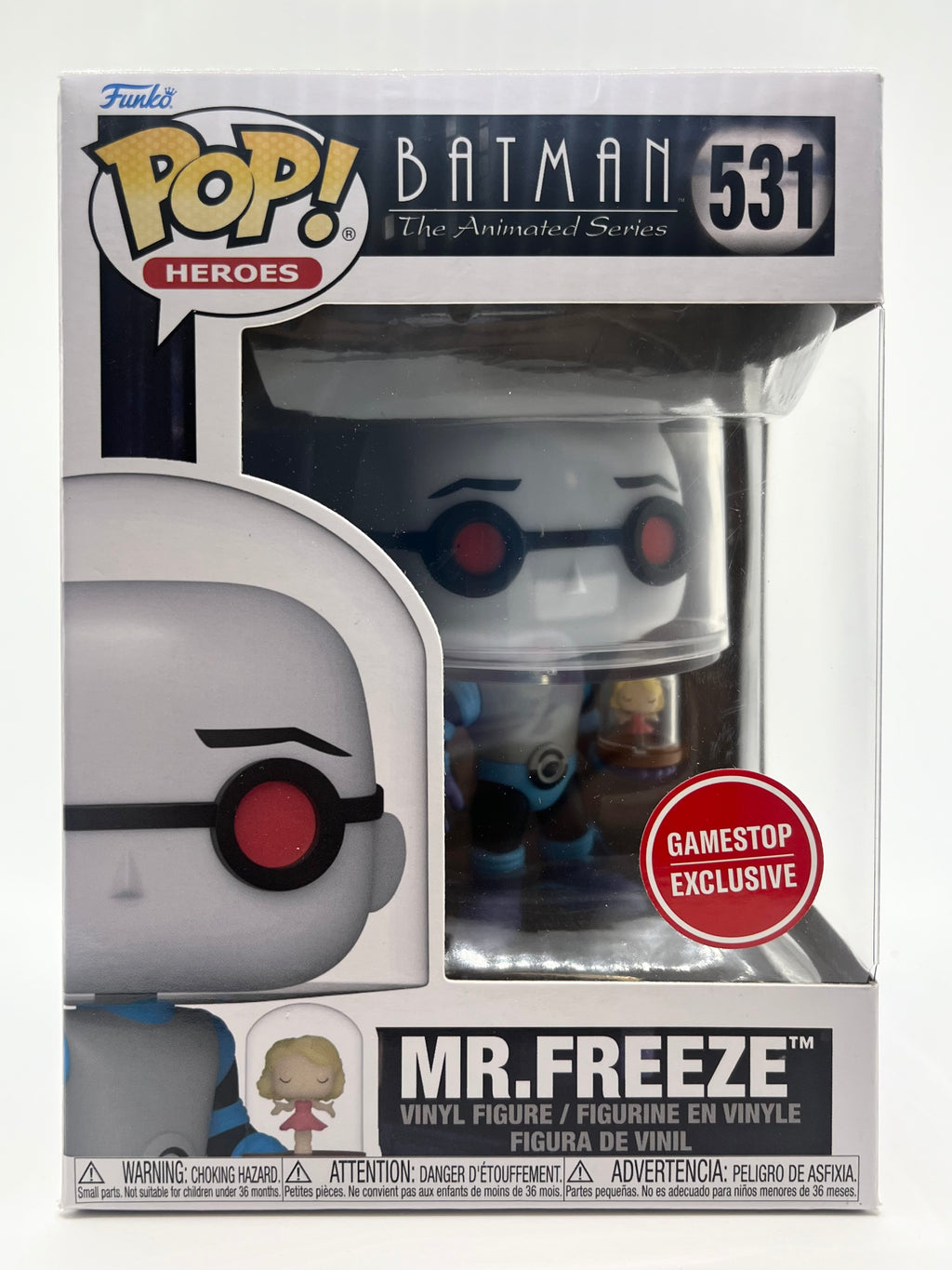 POP!Heros—Batman The Animated Series—Mr. Freeze #531 (Gamestop Exclusive)