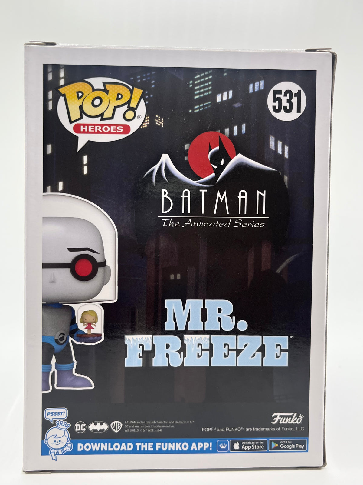 POP!Heros—Batman The Animated Series—Mr. Freeze #531 (Gamestop Exclusive)