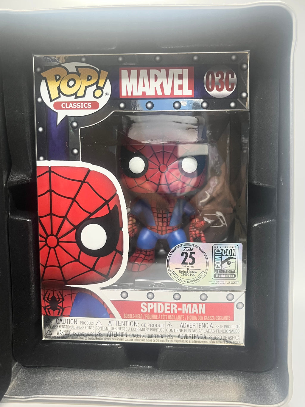 POP!Classics—Marvel—Spider-Man #03C (Funko 25th Anniversary SDCC 2023 Limited)