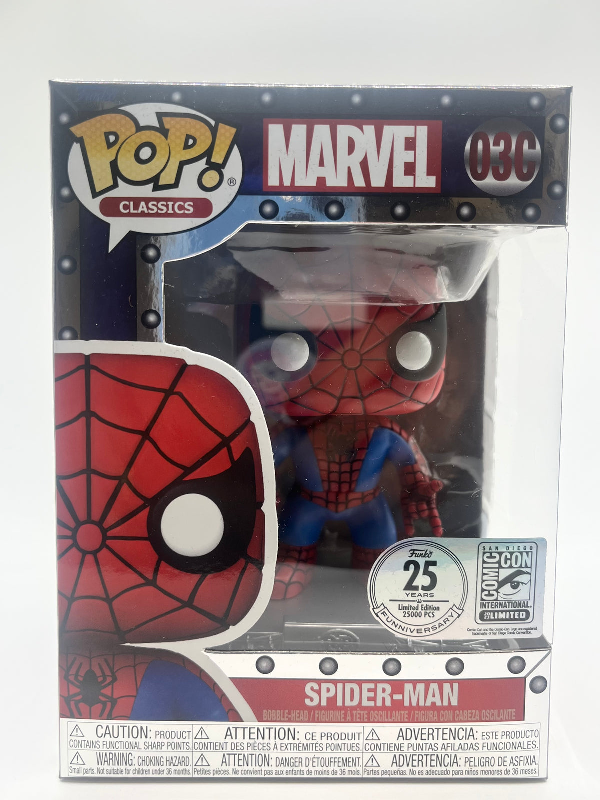 POP!Classics—Marvel—Spider-Man #03C (Funko 25th Anniversary SDCC 2023 Limited)