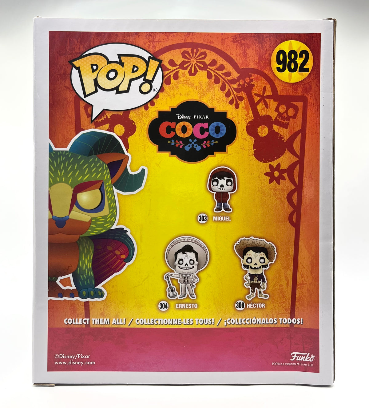 POP!—Disney Pixar coco—Pepita #982 (Box Lunch Exclusive) (Glows in the Dark)
