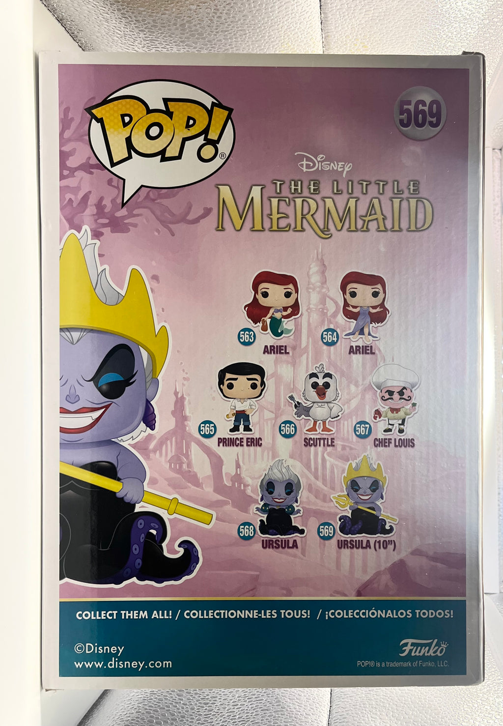 POP!—The Little Mermaid—Ursula #569 (Glows in the Dark) (The Little Mermaid 30th Anniversary)