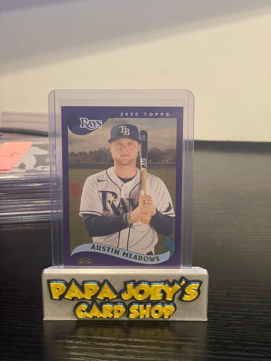 2020 Topps Austin Meadows Purple /175