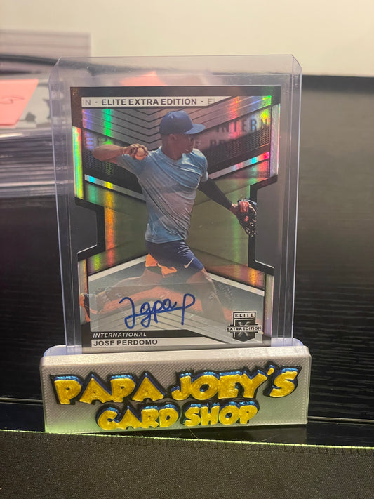 2023 Elite Extra Edition Jose Perdomo Autograph /399