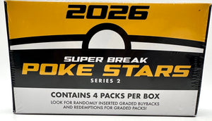 2026 Super Break Poke Stars Series 2 Box