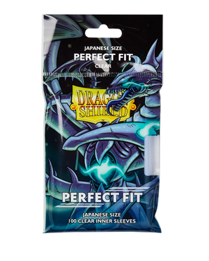 Dragon Shield—Japanese Size Perfect Fit Sleeves - Clear