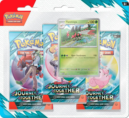 Pokémon TCG: Scarlet & Violet—Journey Together 3-Pack Blister