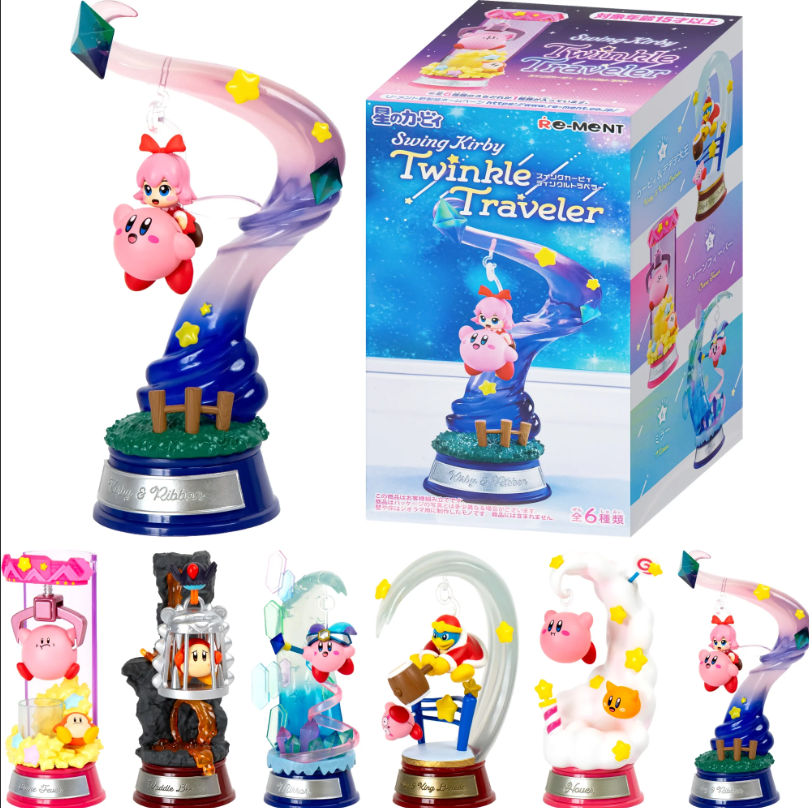 Re-Ment Kirby Swing Kirby Twinkle Traveler Blind Box