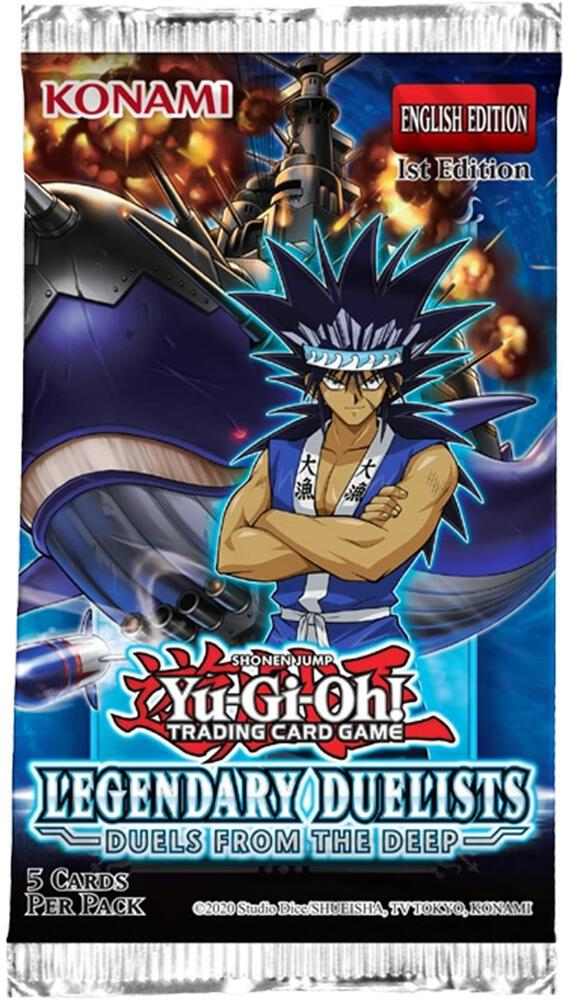 YuGiOh! TCG: Legendary Duelists—Duels from the Deep (1st Edition) Booster Pack