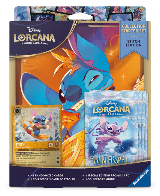2026 Disney Lorcana—Winterspell—Collection Starter Set - Stitch Edition