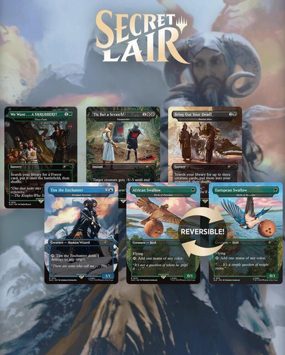 Magic: The Gathering—Secret Lair x Monty Python: Monty Python and the Holy Grail: Vol. 1 - Traditional Foil Edition