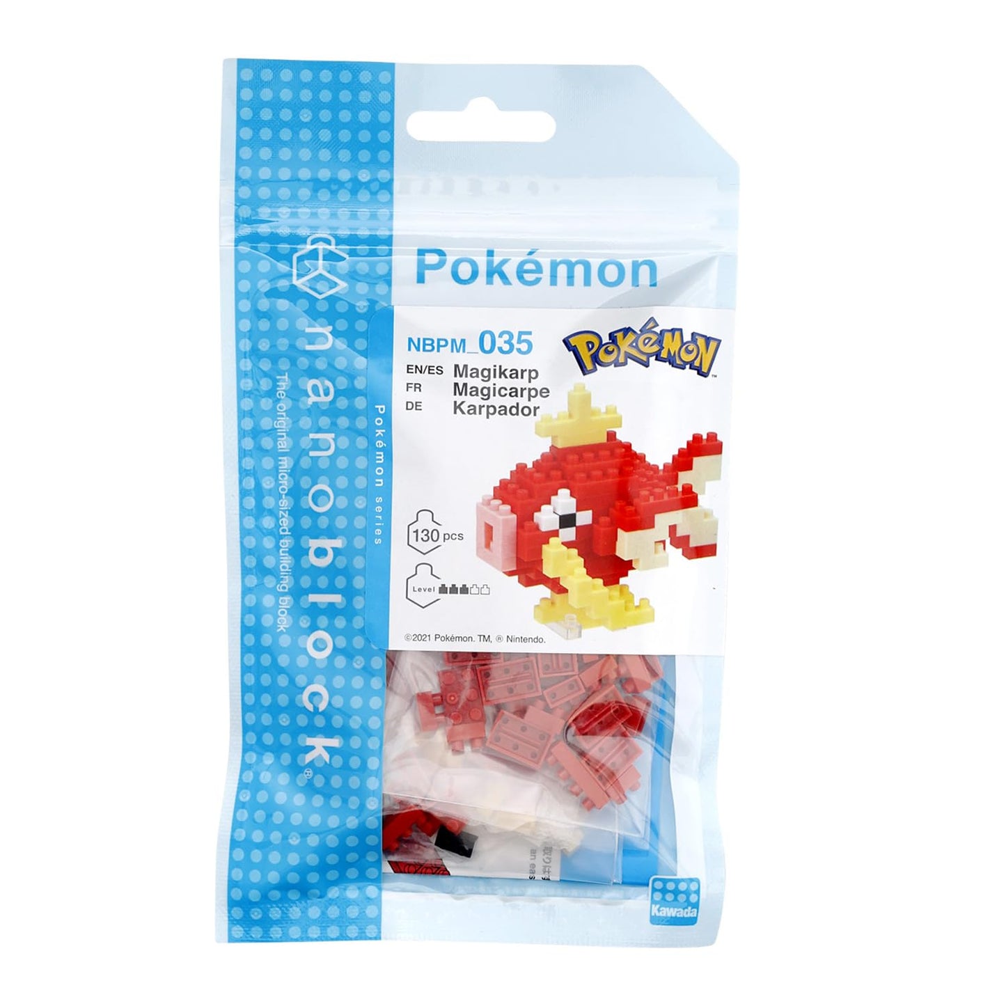 nanoblock - Pokemon - Magikarp - Papa Joey's Collectibles