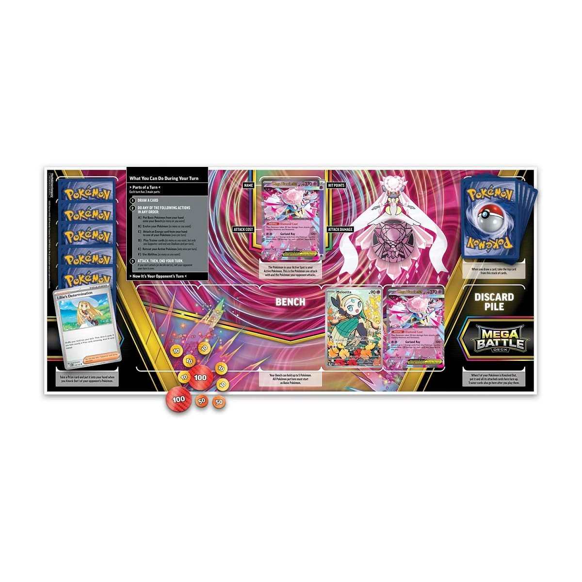 Pokémon TCG: Mega Battle Deck (Mega Diancie ex)