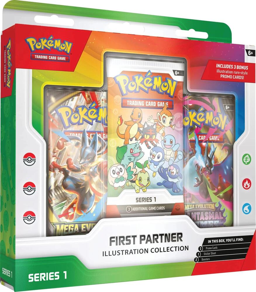 2026 Pokemon TCG: First Partner Illustration Collection - Series 1