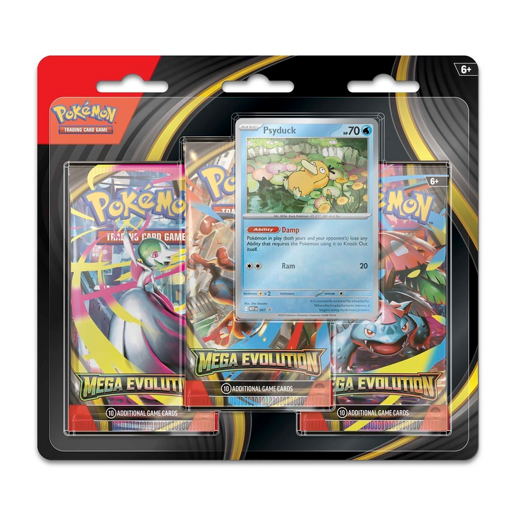 Pokémon TCG: Mega Evolution 3-Pack Blister