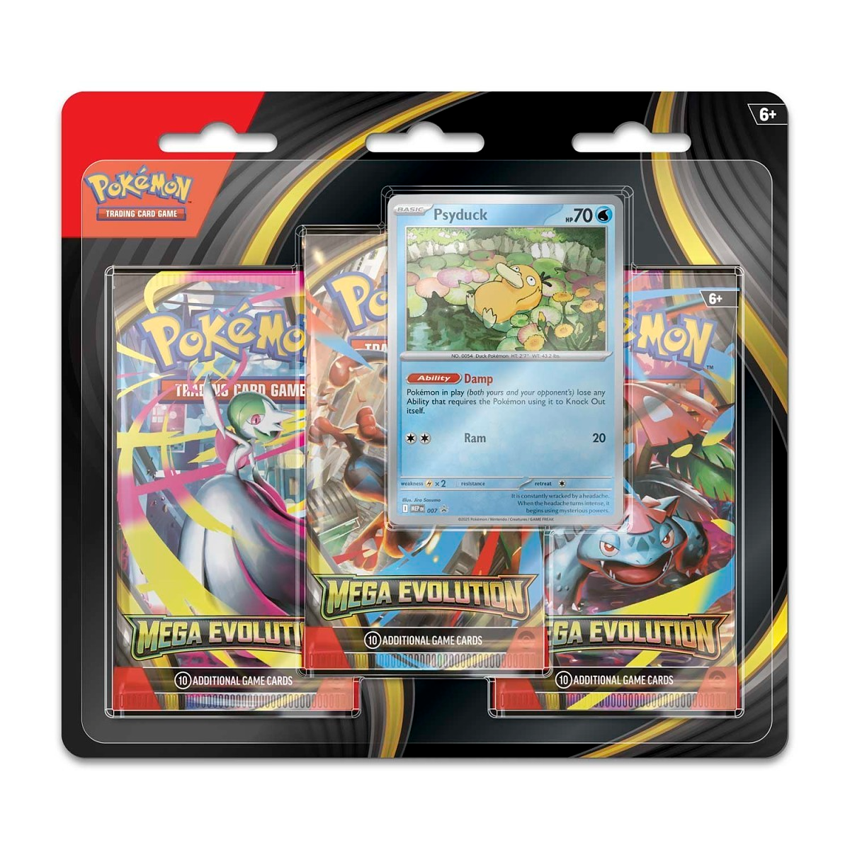 Pokémon TCG: Mega Evolution 3-Pack Blister