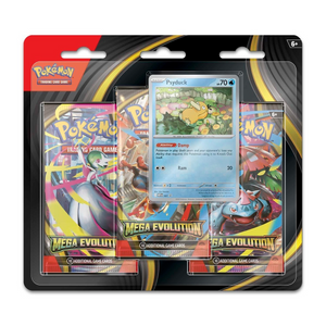 Pokémon TCG: Mega Evolution 3-Pack Blister