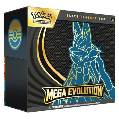 2025 Pokémon TCG: Mega Evolution (Mega Lucario) Elite Trainer Box