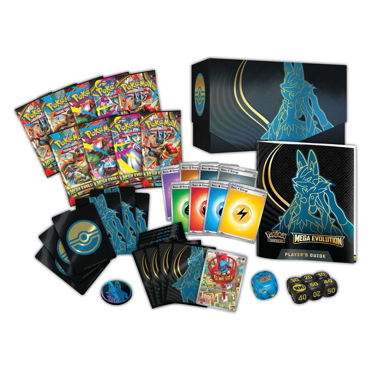 Pokémon TCG: Mega Evolution (Mega Lucario) Elite Trainer Box