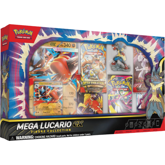 Pokémon TCG: Mega Lucario ex Figure Collection