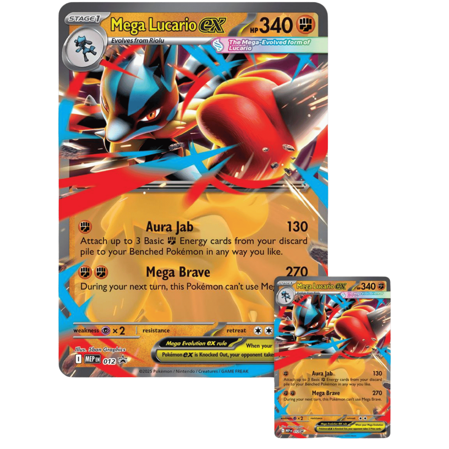 Pokémon TCG: Mega Lucario ex Figure Collection