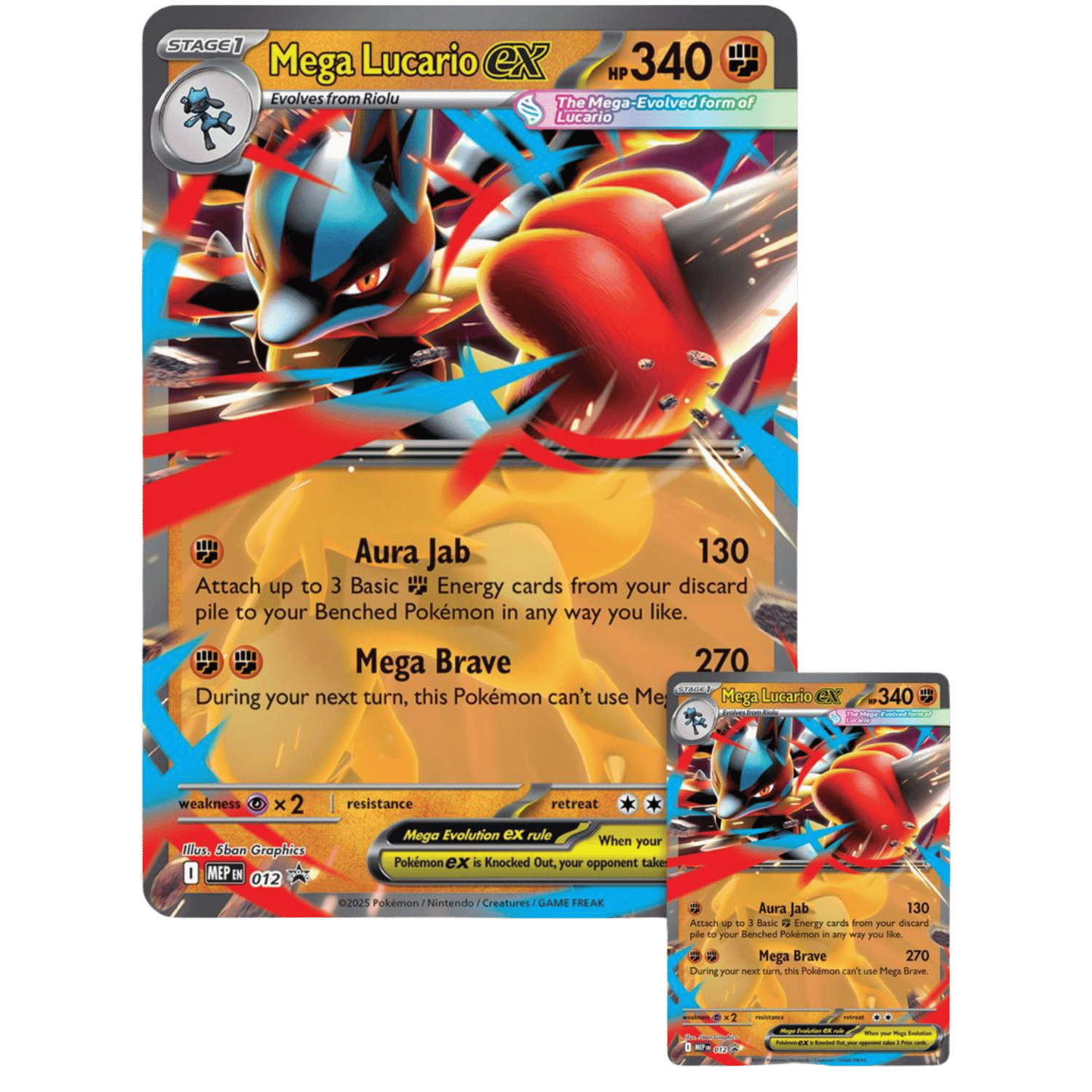 Pokémon TCG: Mega Lucario ex Figure Collection