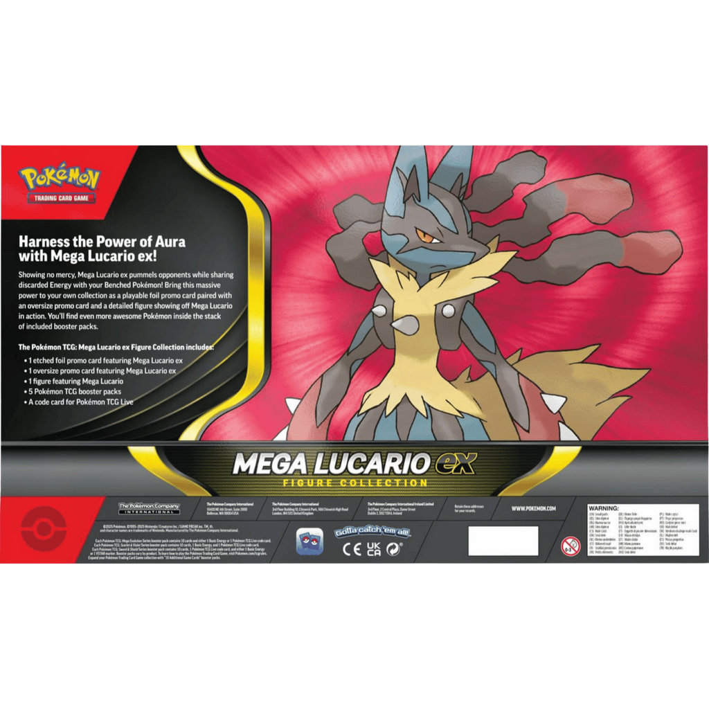 Pokémon TCG: Mega Lucario ex Figure Collection